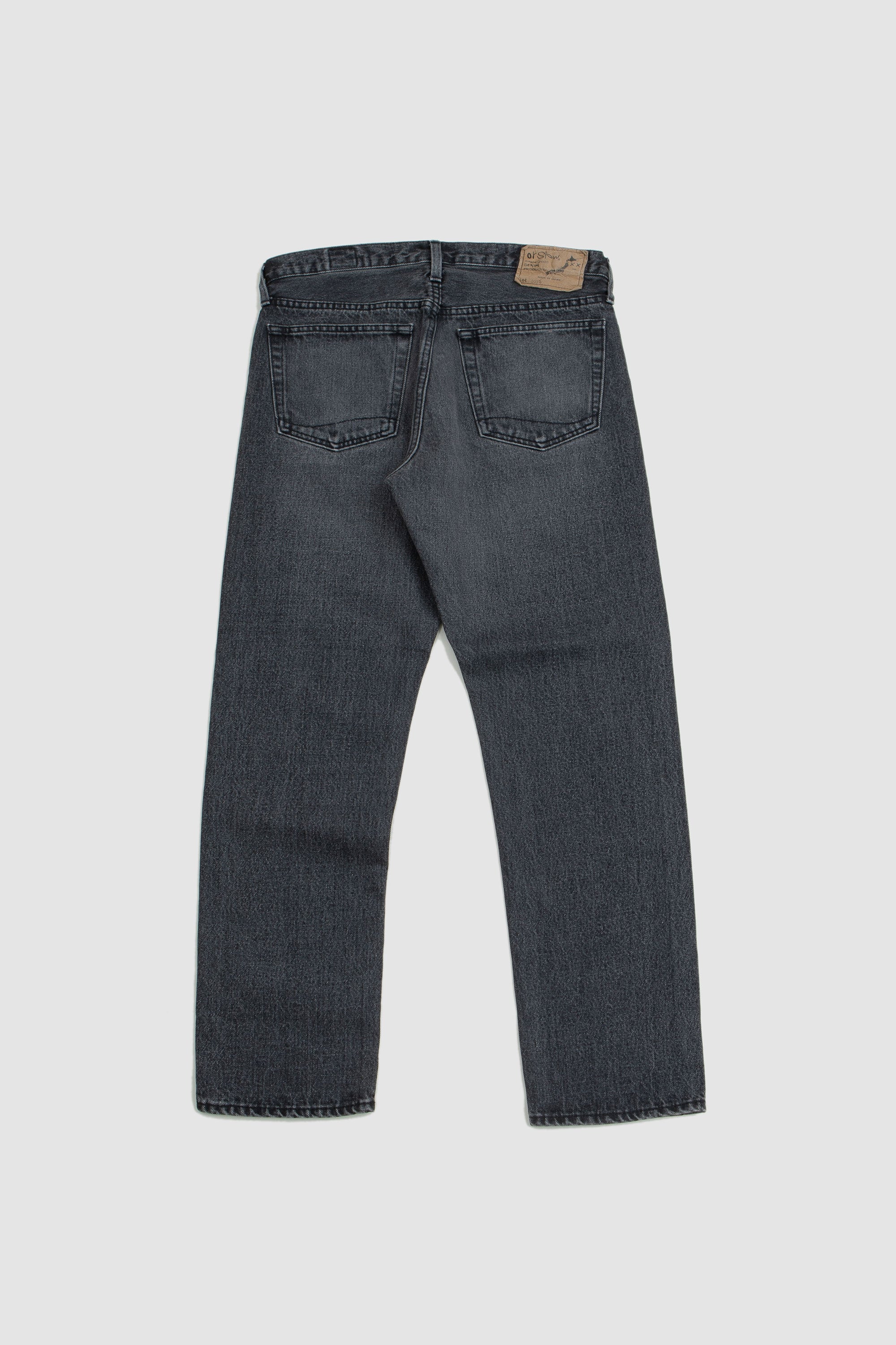 Standard Pants 90's Black Denim Stone_4