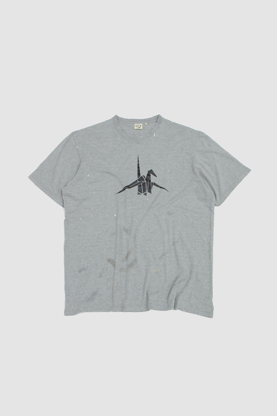 SPORTIVO STORE_T-Shirt Origami Print Heather Gray