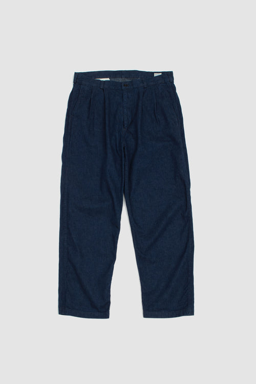SPORTIVO STORE_Two Tuck Denim Wide Trouser One Wash