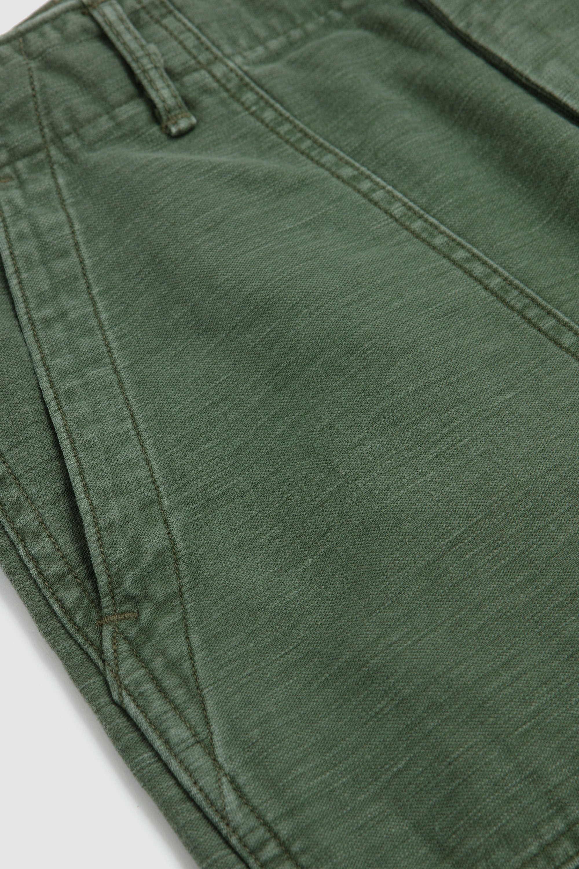 US Army Fatigue Pants Used Wash Green_2