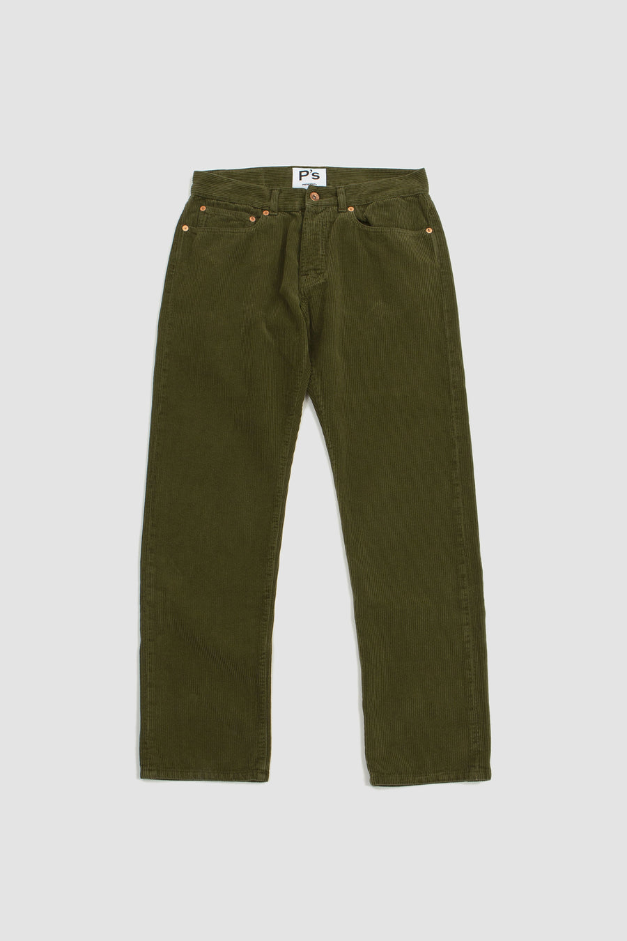 SPORTIVO STORE_Cliff Corduroy Artisanal Trousers Army Green