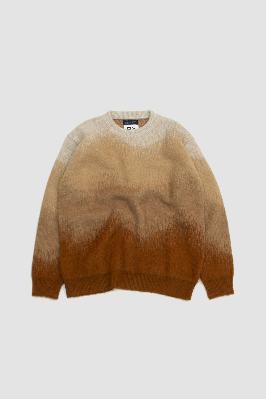 SPORTIVO STORE_Crew Over Alpaca Blend Camel