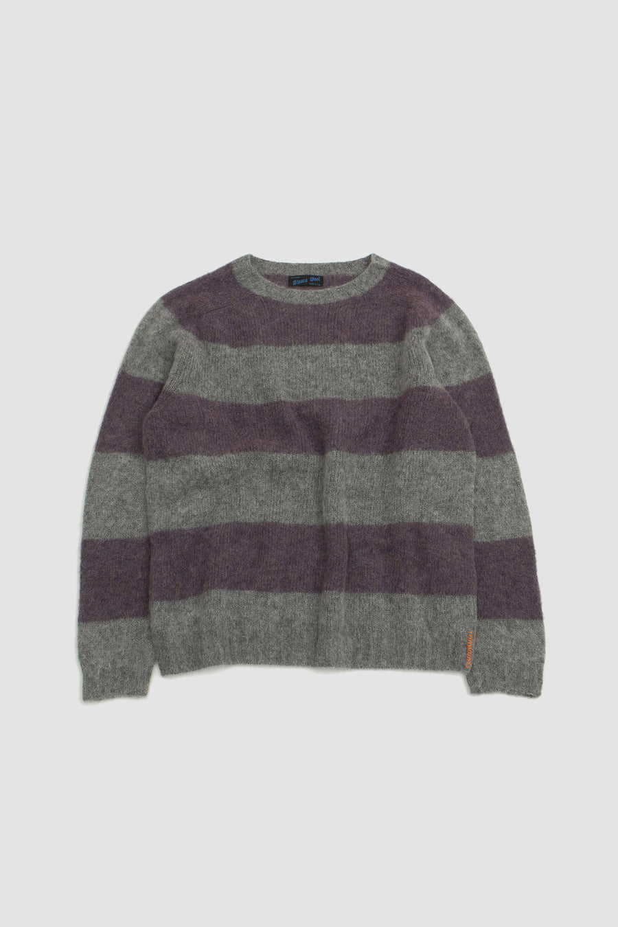 SPORTIVO STORE_Crew Over Alpaca Stripe Cenere