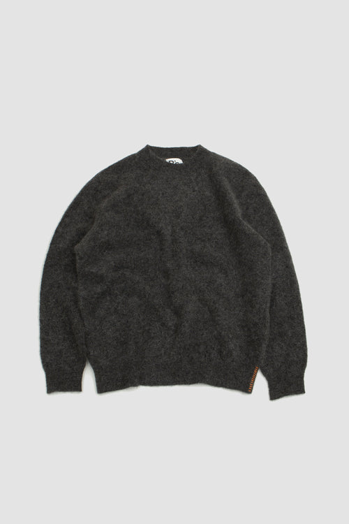 SPORTIVO STORE_Crew Over Brushed Cashmere Charcoal