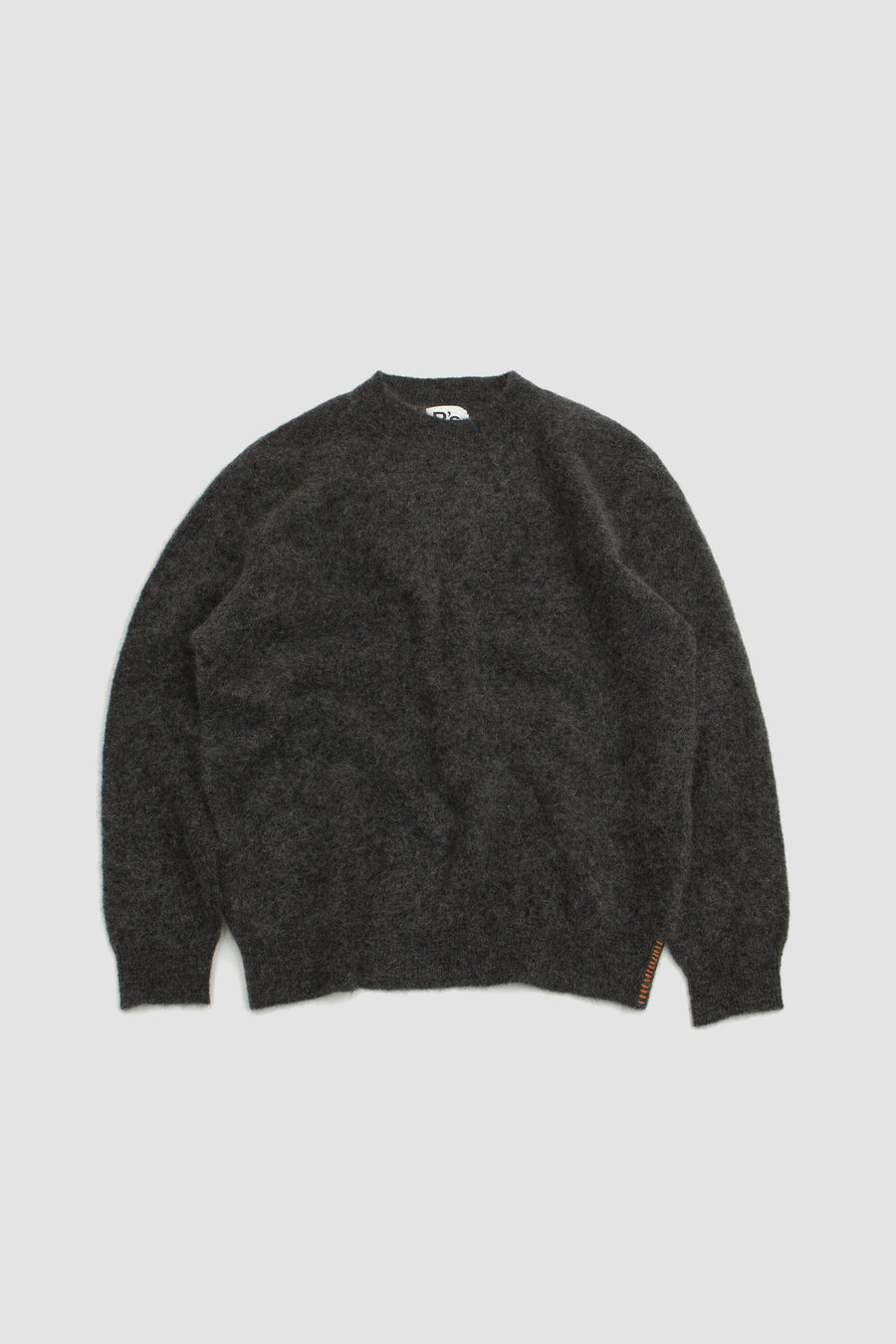 SPORTIVO STORE_Crew Over Brushed Cashmere Charcoal
