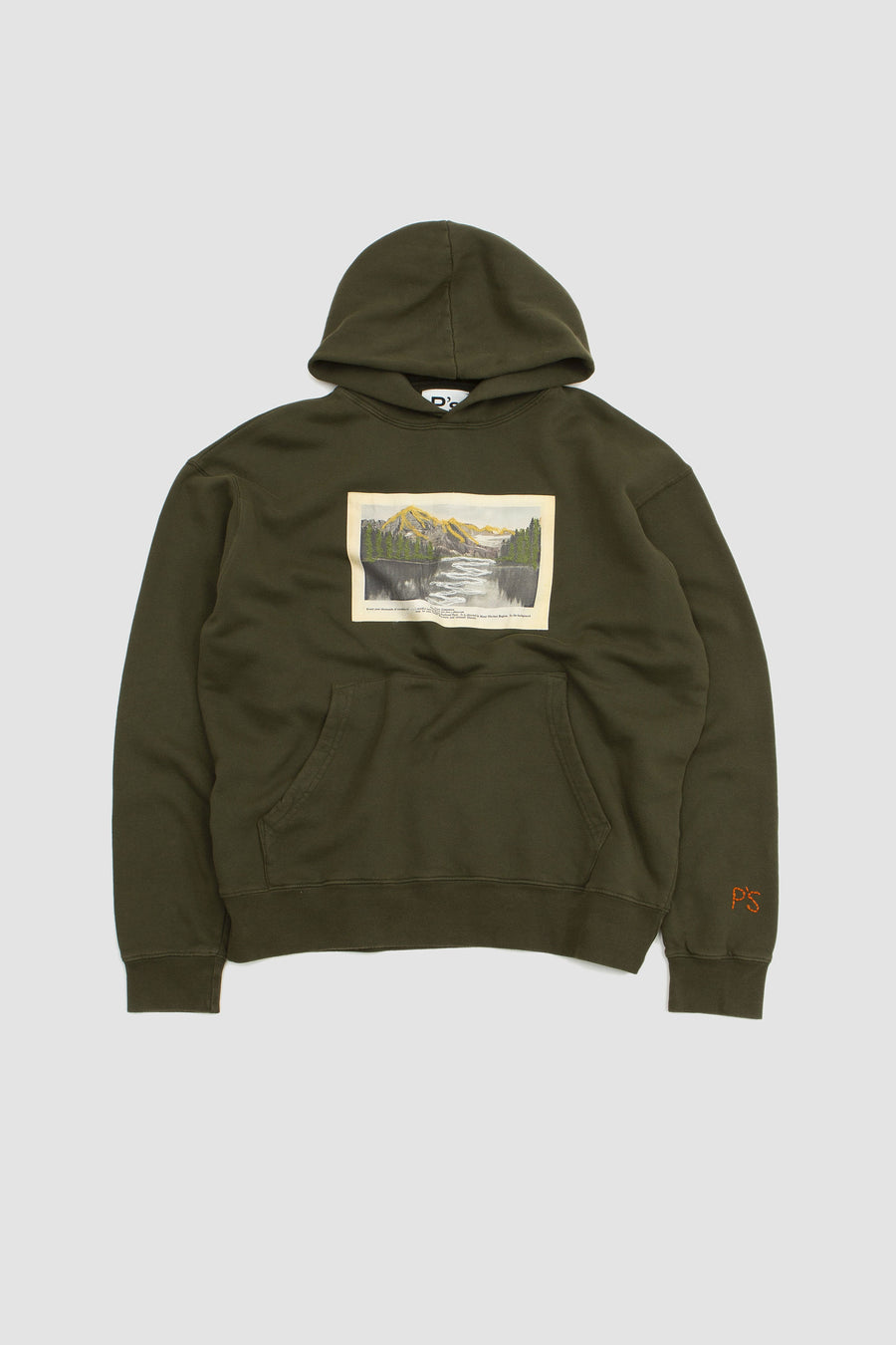 SPORTIVO STORE_Hood Over Post Card Sweater Army Green