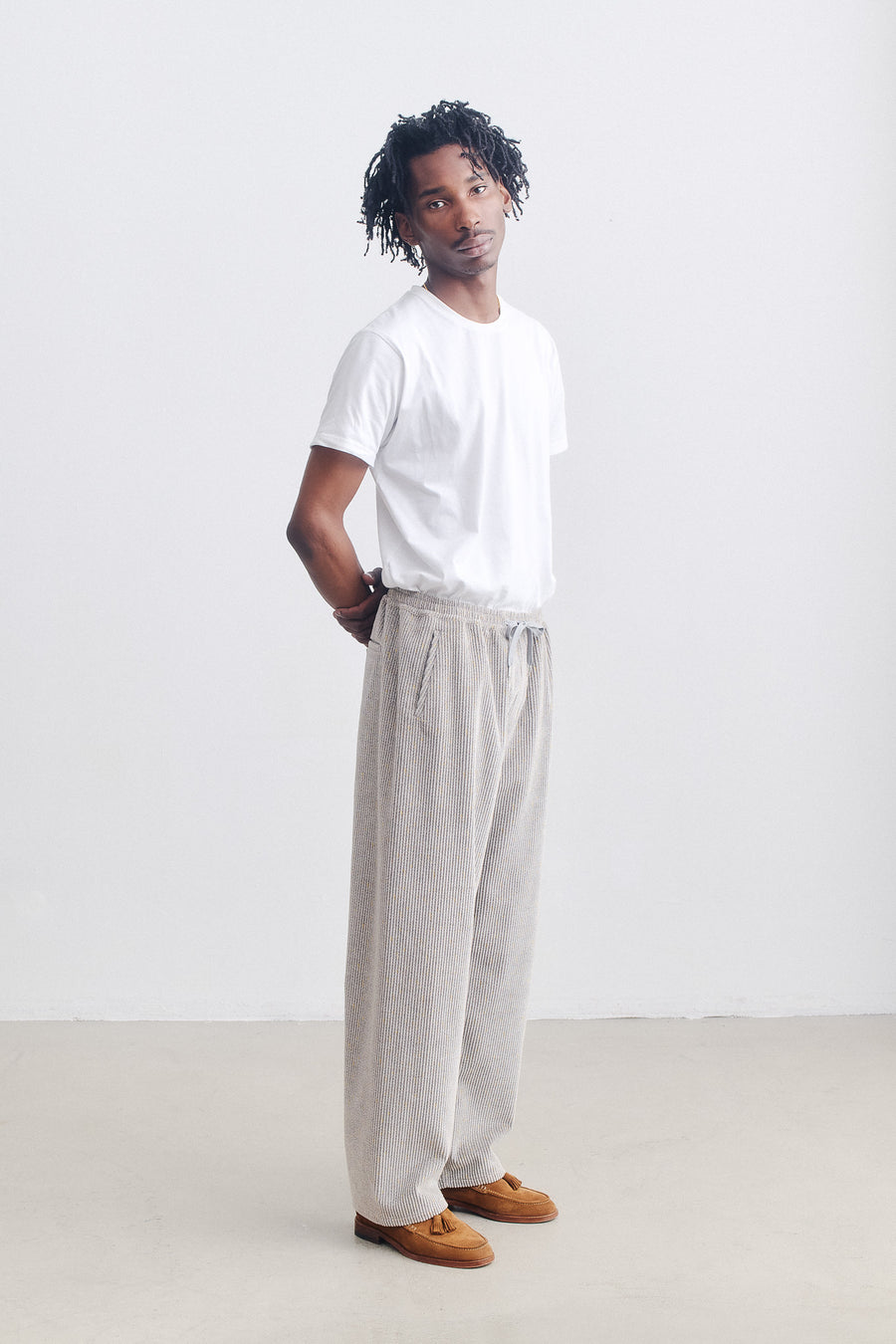 SPORTIVO STORE_Samurai Trousers Tweedy Corduroy
