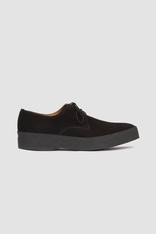 SPORTIVO STORE_Lo Top Black Suede Gibson Shoe