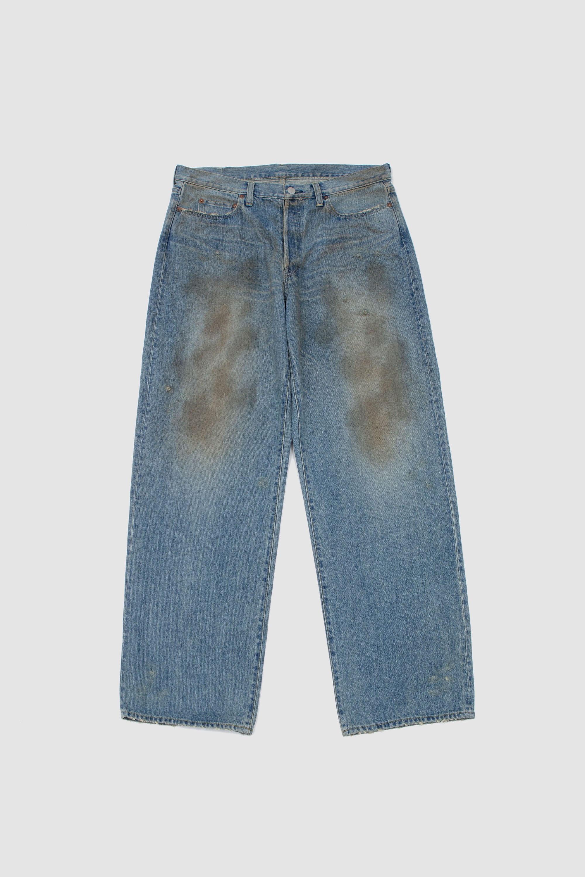 Loose Denim Jeans Indigo_1