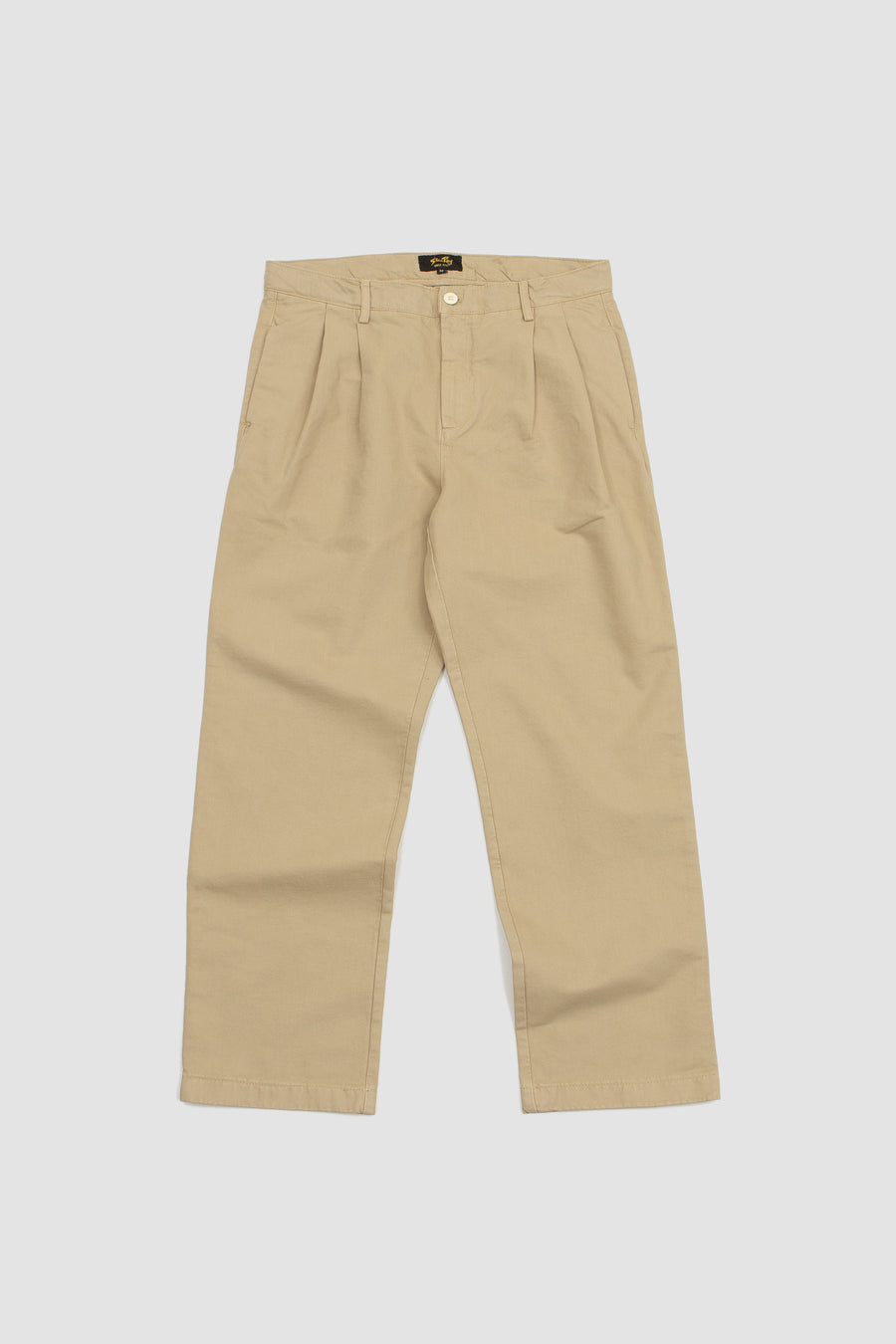 SPORTIVO STORE_Loose Pleat Chino Khaki Twill
