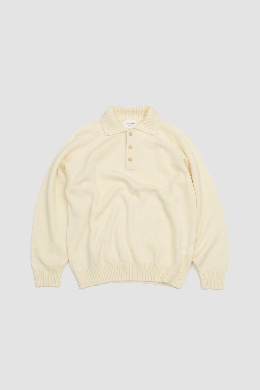 SPORTIVO STORE_7G Knitted Polo Ecru