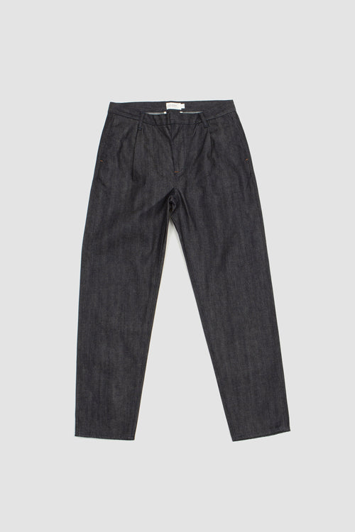 SPORTIVO STORE_Denim Tapered Pants Navy