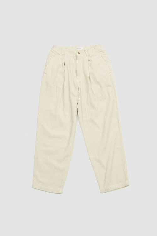 SPORTIVO STORE_Garment Dyed Corduroy Pants Off White