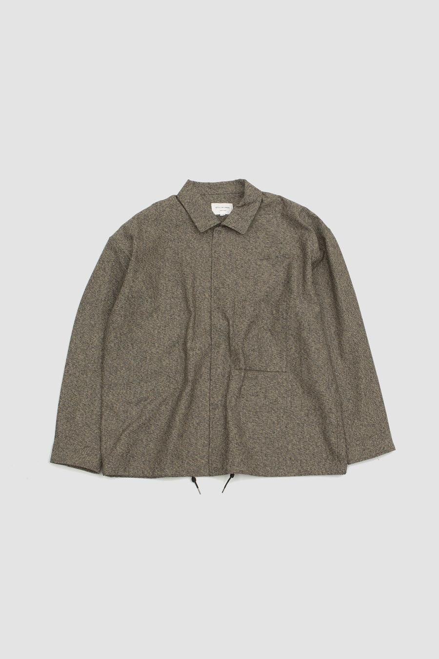 SPORTIVO STORE_Melange Coach Jacket Shirt Melange Grey
