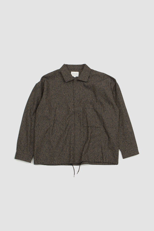 SPORTIVO STORE_Melange Coach Jacket Shirt Melange Navy