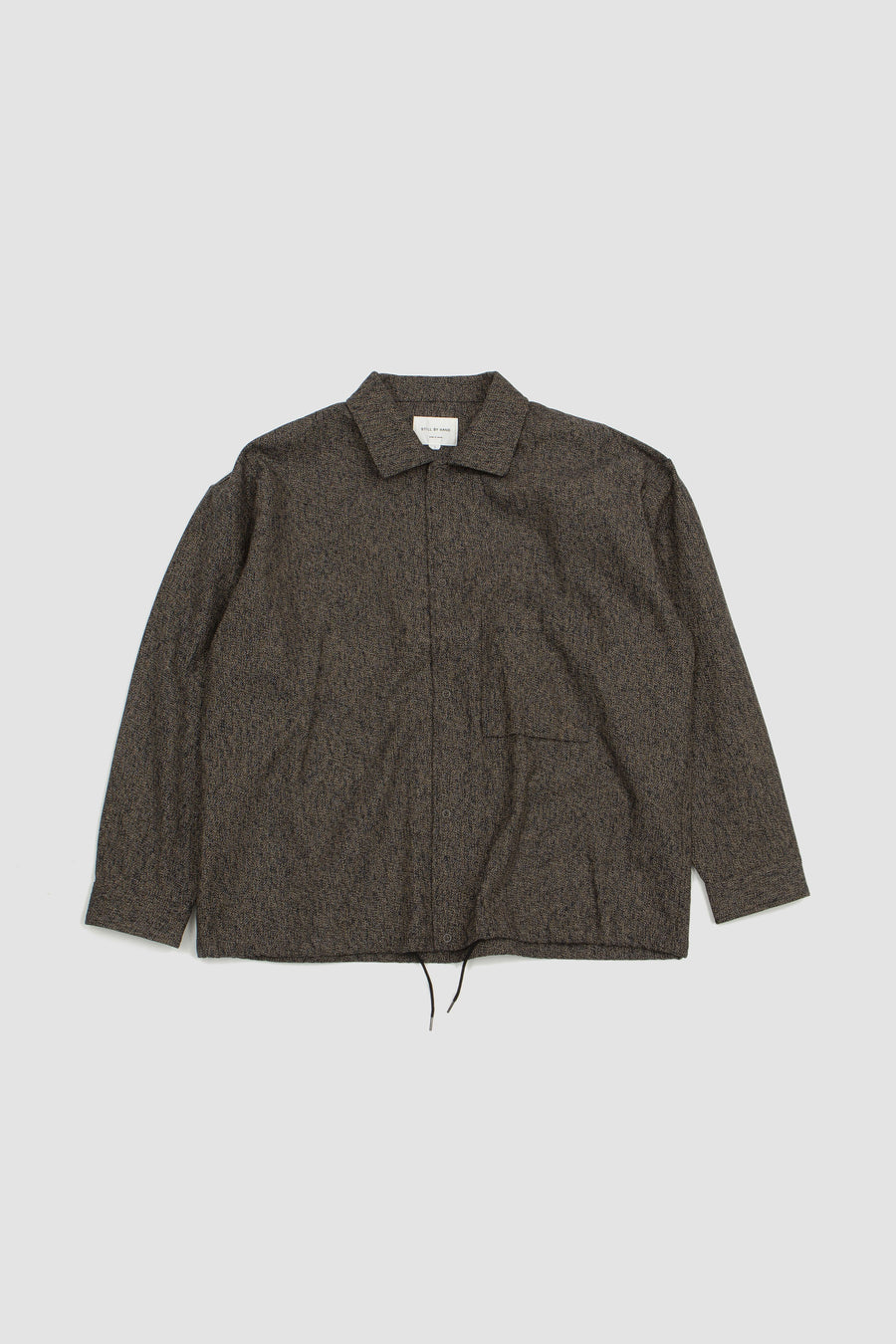 SPORTIVO STORE_Melange Coach Jacket Shirt Melange Navy
