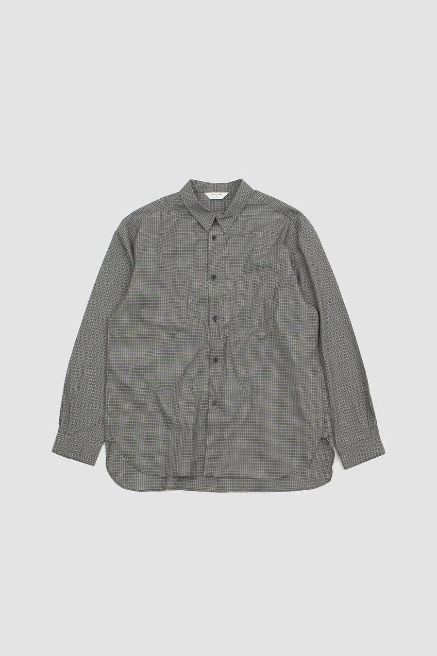 SPORTIVO STORE_Regular Collar Shirt Charcoal Check