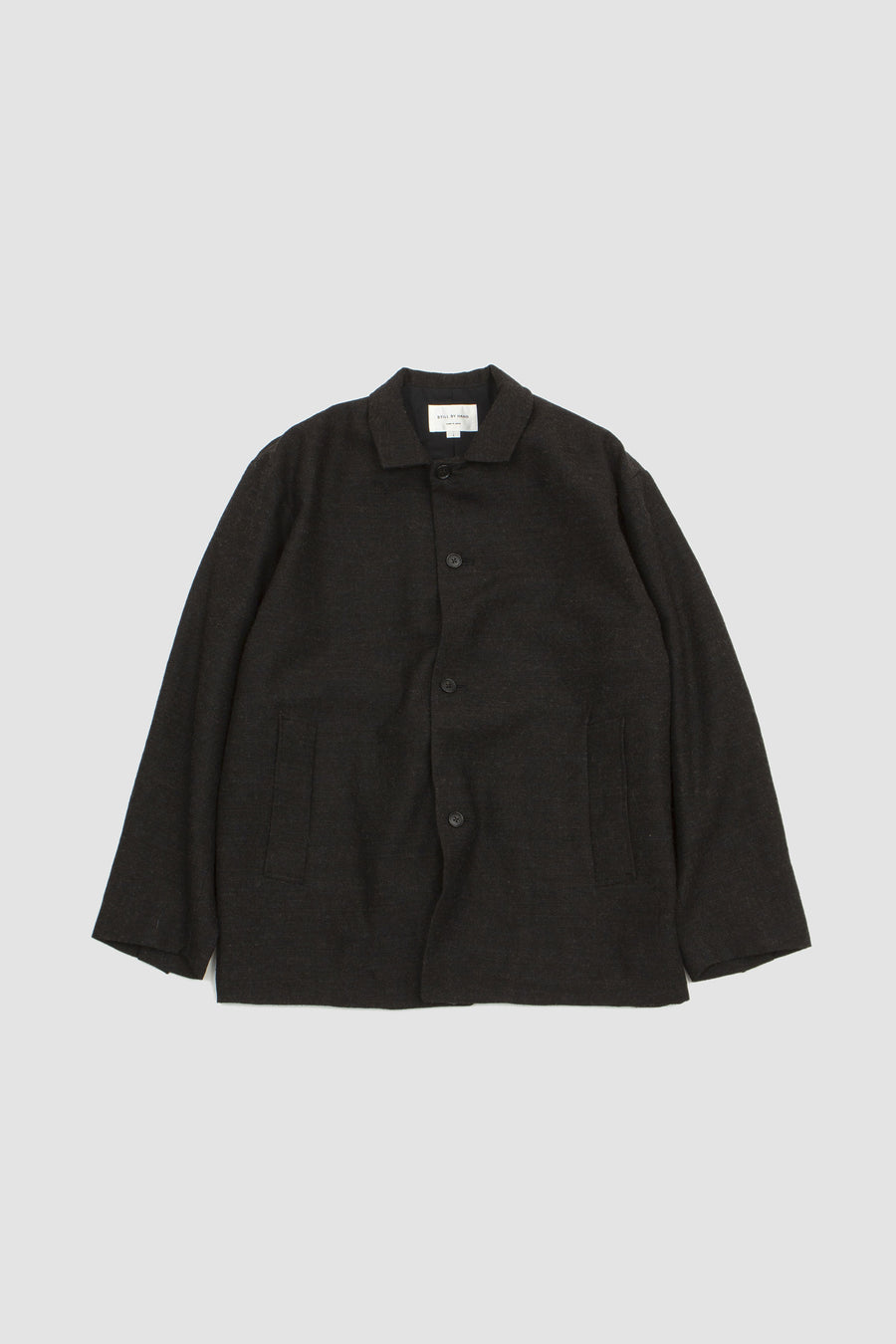 SPORTIVO STORE_Shetland Wool Jacket Charcoal