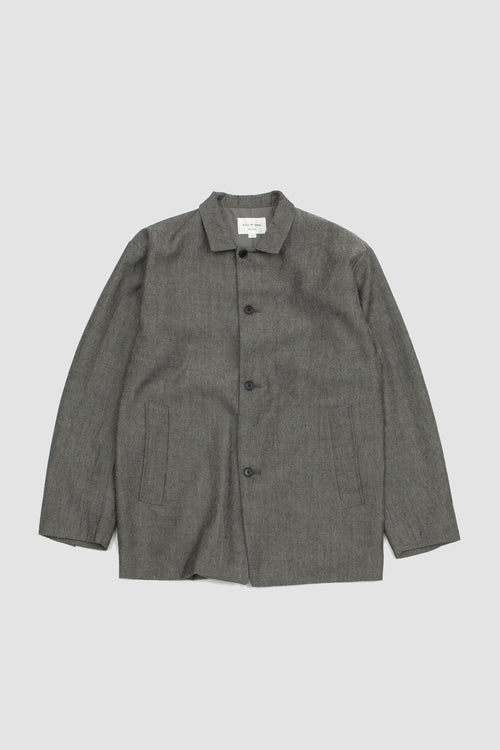 SPORTIVO STORE_Shetland Wool Jacket Grey