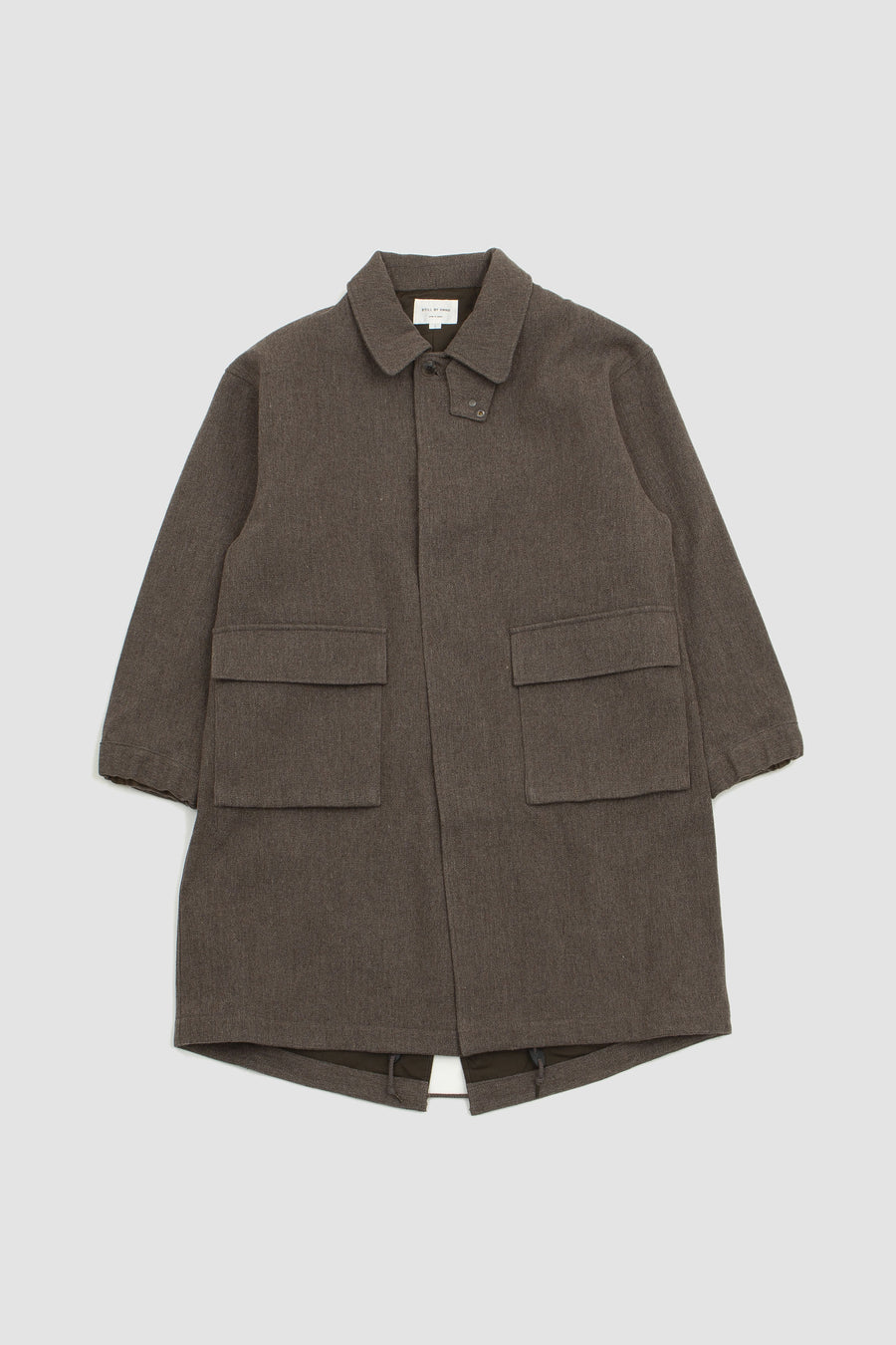 SPORTIVO STORE_Tweed Fishtail Coat Greige
