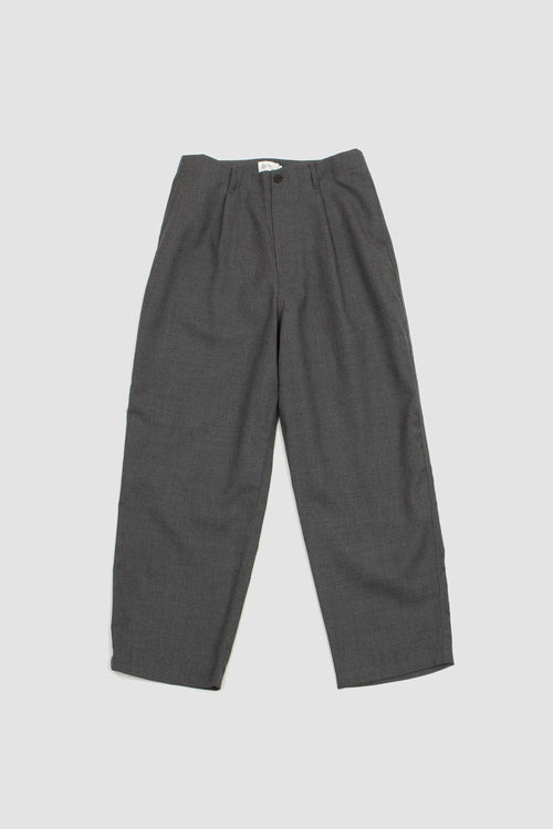 SPORTIVO STORE_Wide Wool Pants Grey