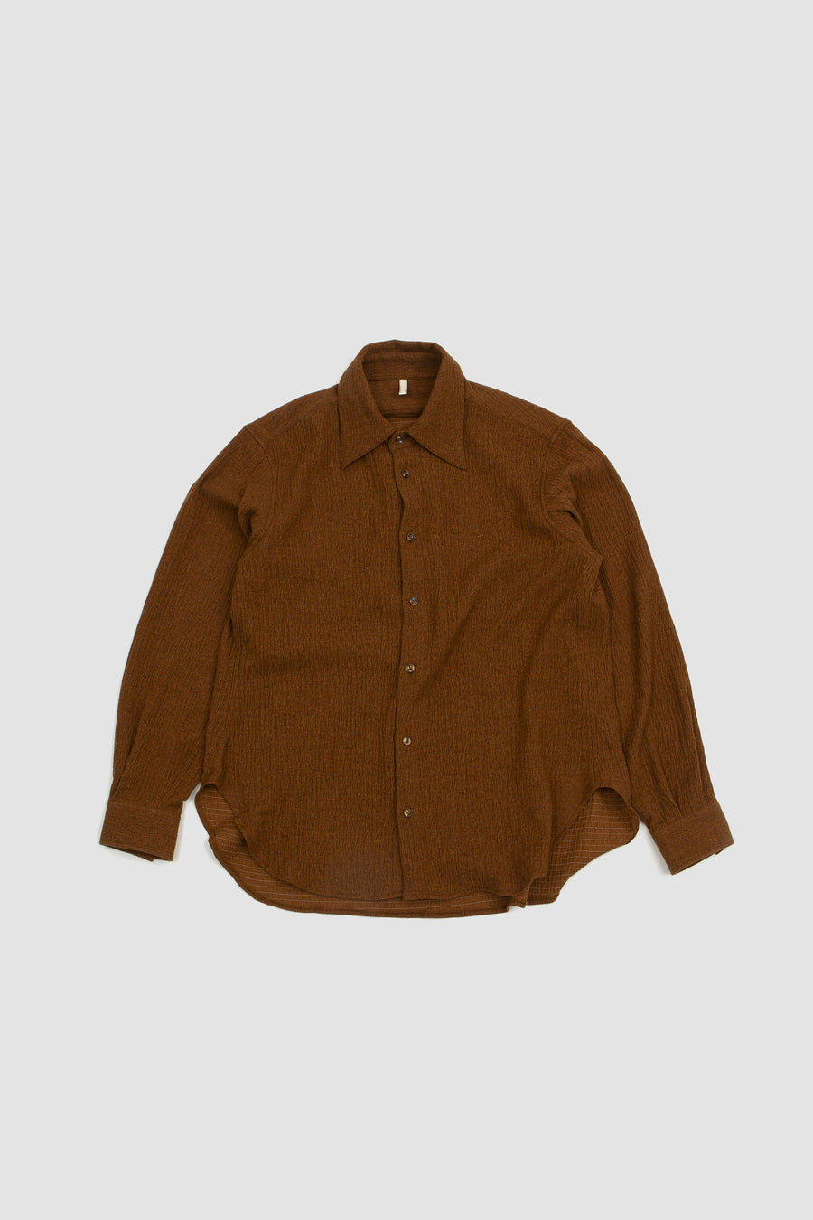SPORTIVO STORE_Please Shirt Textured Brown