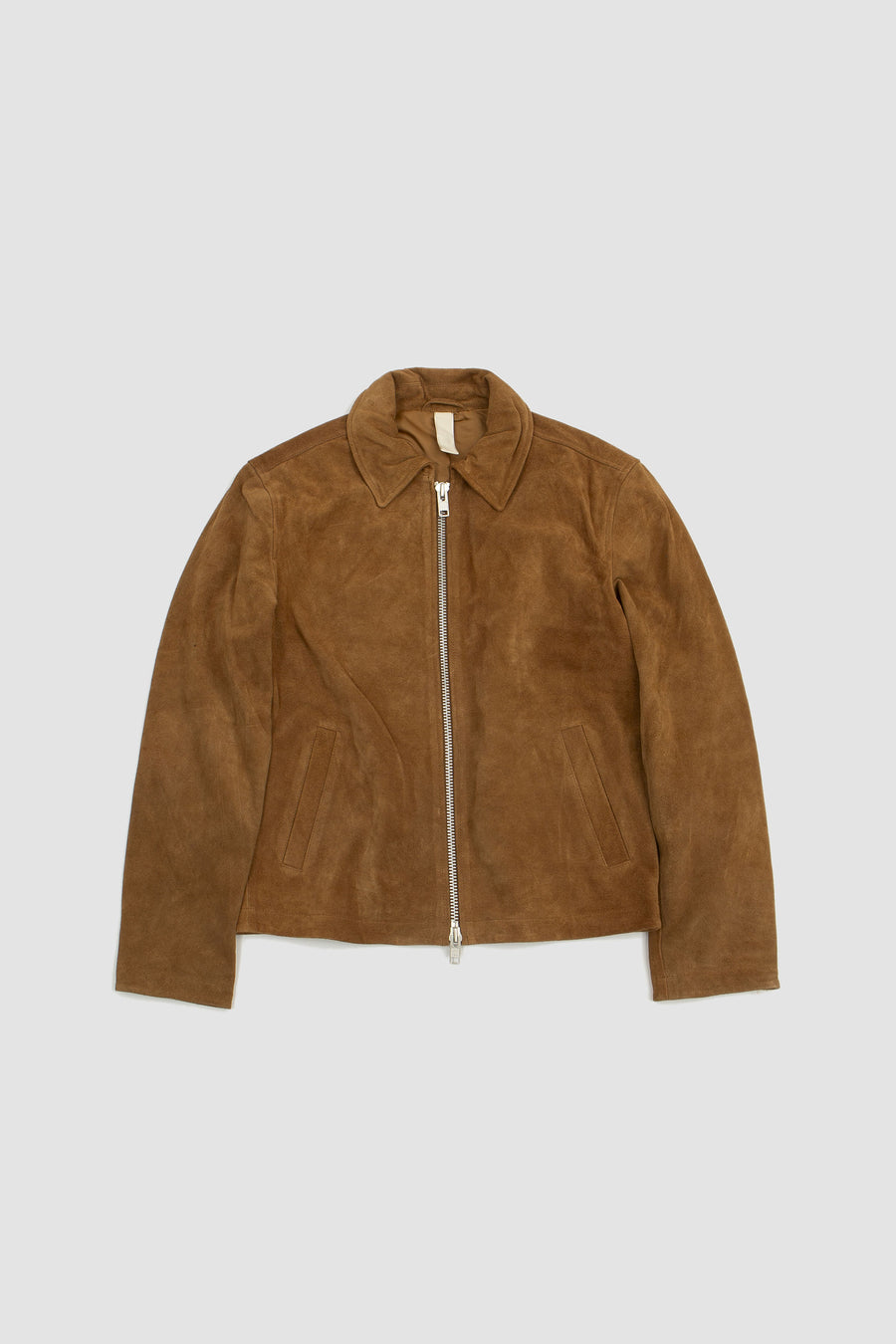 SPORTIVO STORE_Short Jacket Suede Khaki