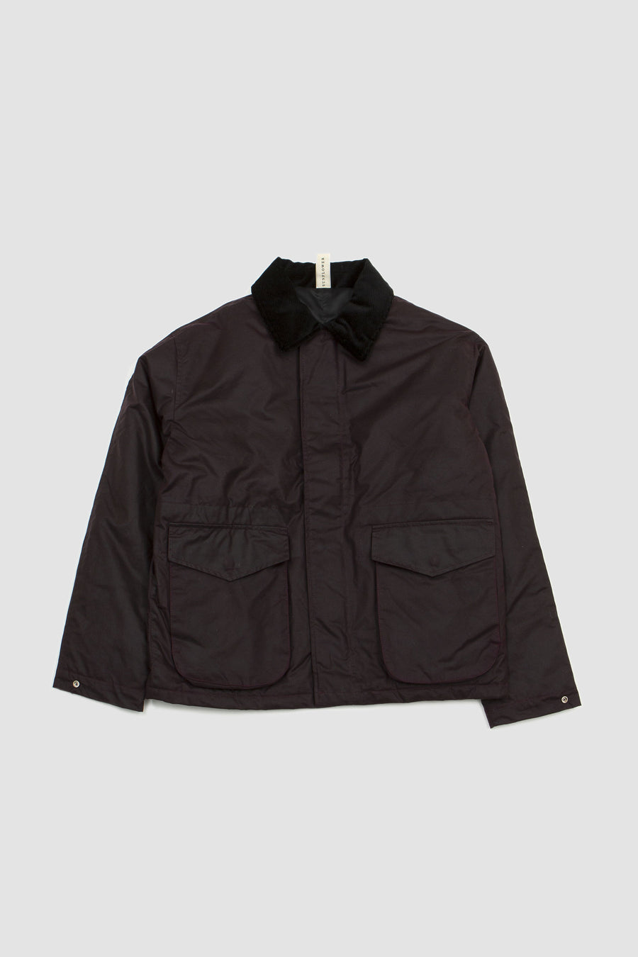 SPORTIVO STORE_Waxed Short Jacket Burgundy