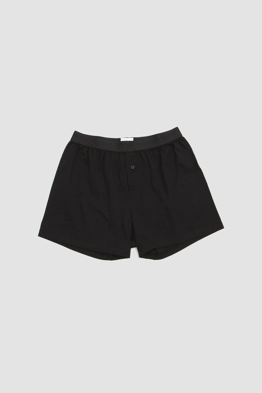 SPORTIVO STORE_Superfine 1 Button Short Black