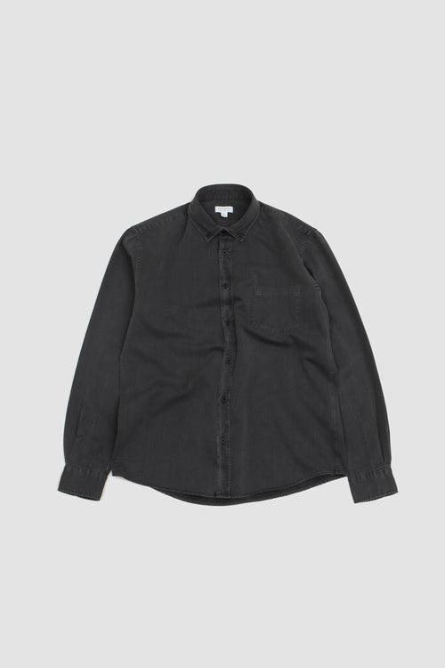 SPORTIVO STORE_Button Down Shirt Black Rinse Denim