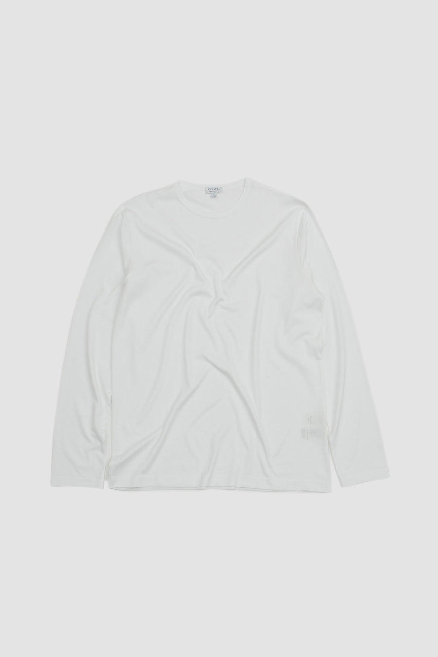 SPORTIVO STORE_LS Crew Neck T-Shirt White