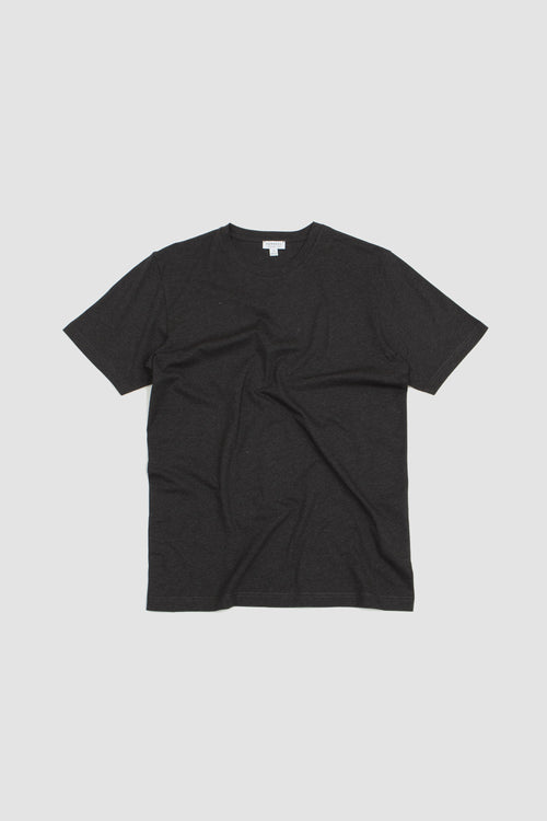 SPORTIVO STORE_Riviera Crew Neck T-Shirt Charcoal Melange
