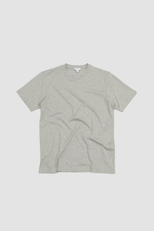 SPORTIVO STORE_Riviera Crew Neck T-Shirt Grey Melange