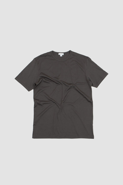 SPORTIVO STORE_SS Crew Neck T-Shirt Charcoal