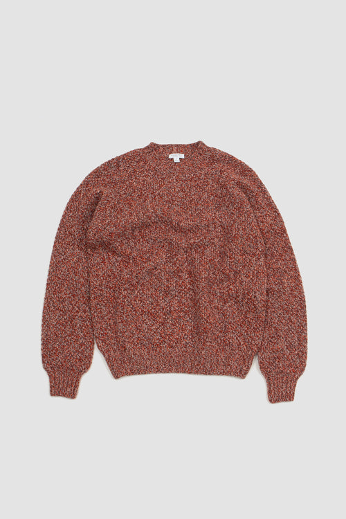 SPORTIVO STORE_Textured Lambswool Jumper Magma Twist