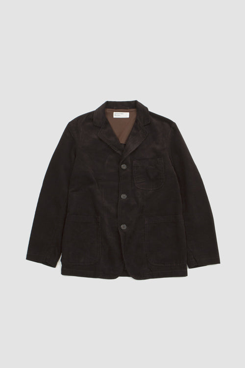 SPORTIVO STORE_3 Button Jacket Cord Licorice