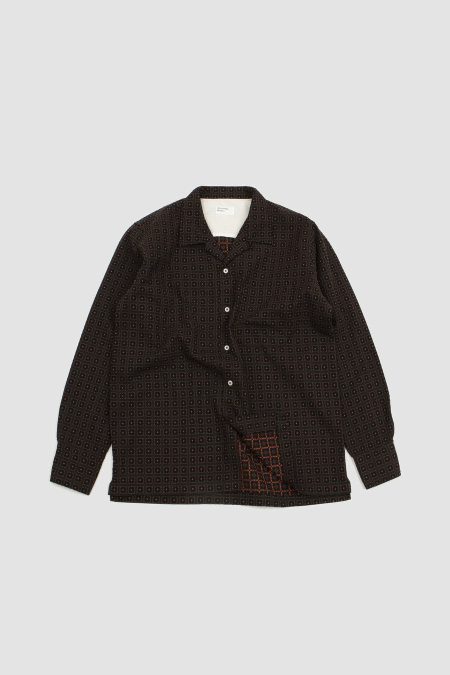 SPORTIVO STORE_Camp Shirt Delos Cotton Brown