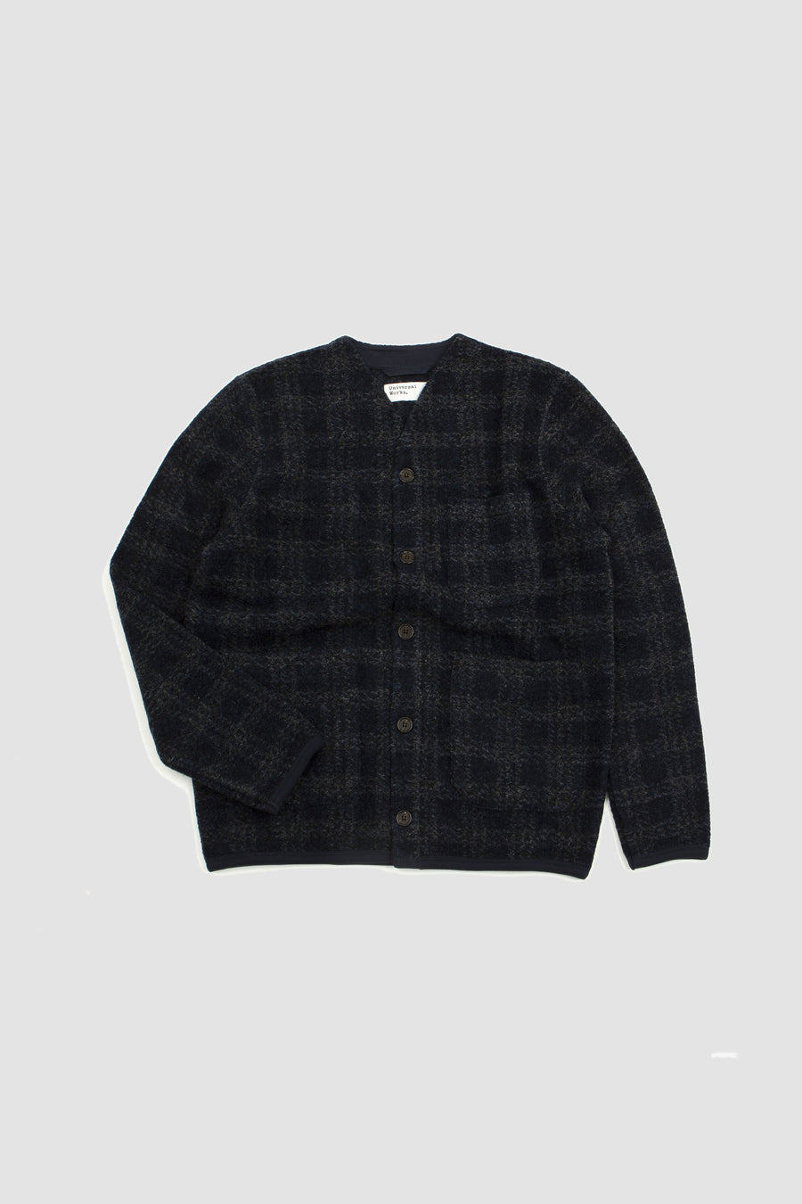SPORTIVO STORE_Cardigan Swarm Fleece Navy