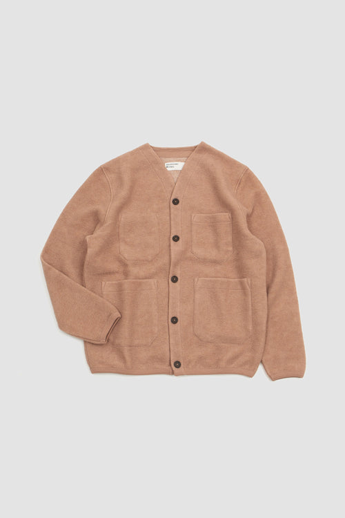 SPORTIVO STORE_Cardigan Wool Fleece Pink