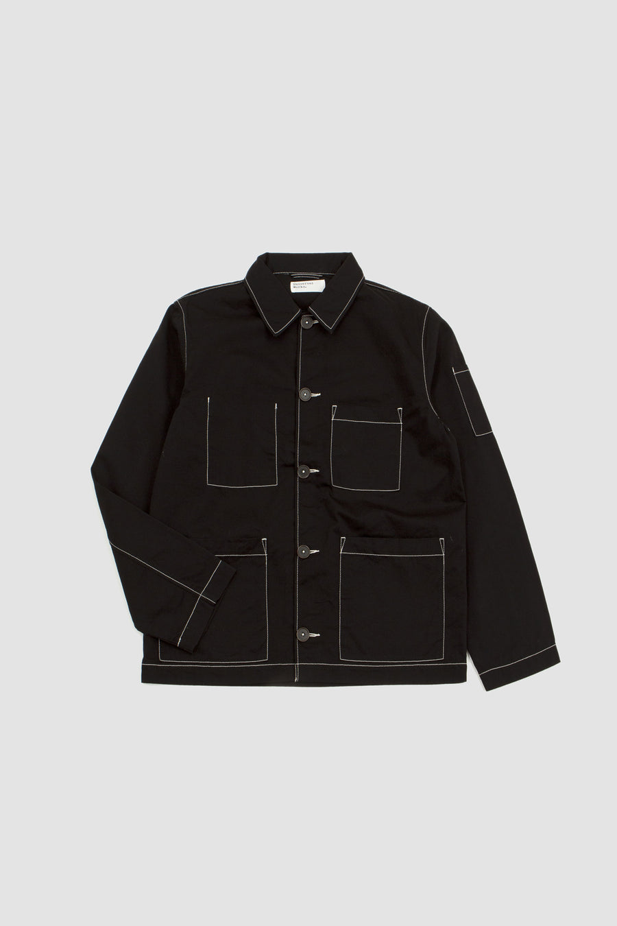 SPORTIVO STORE_Coverall Jacket Twill Black
