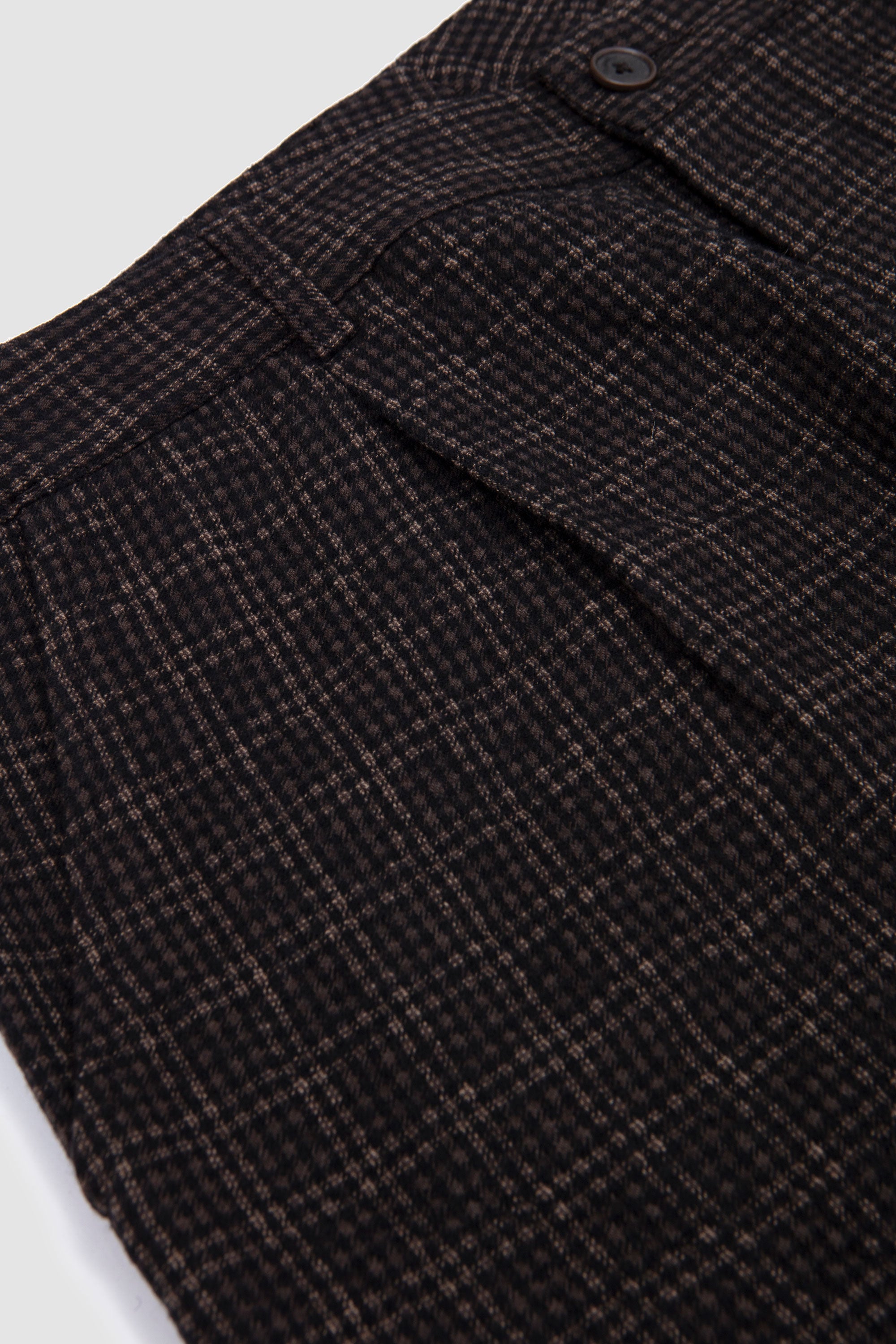 Duke Pant Cedar Check Brown_2