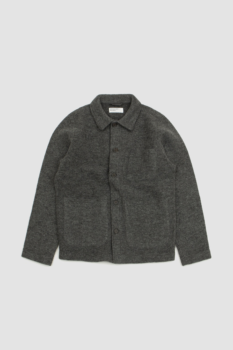 SPORTIVO STORE_Field Jacket Wool Fleece Grey Marl