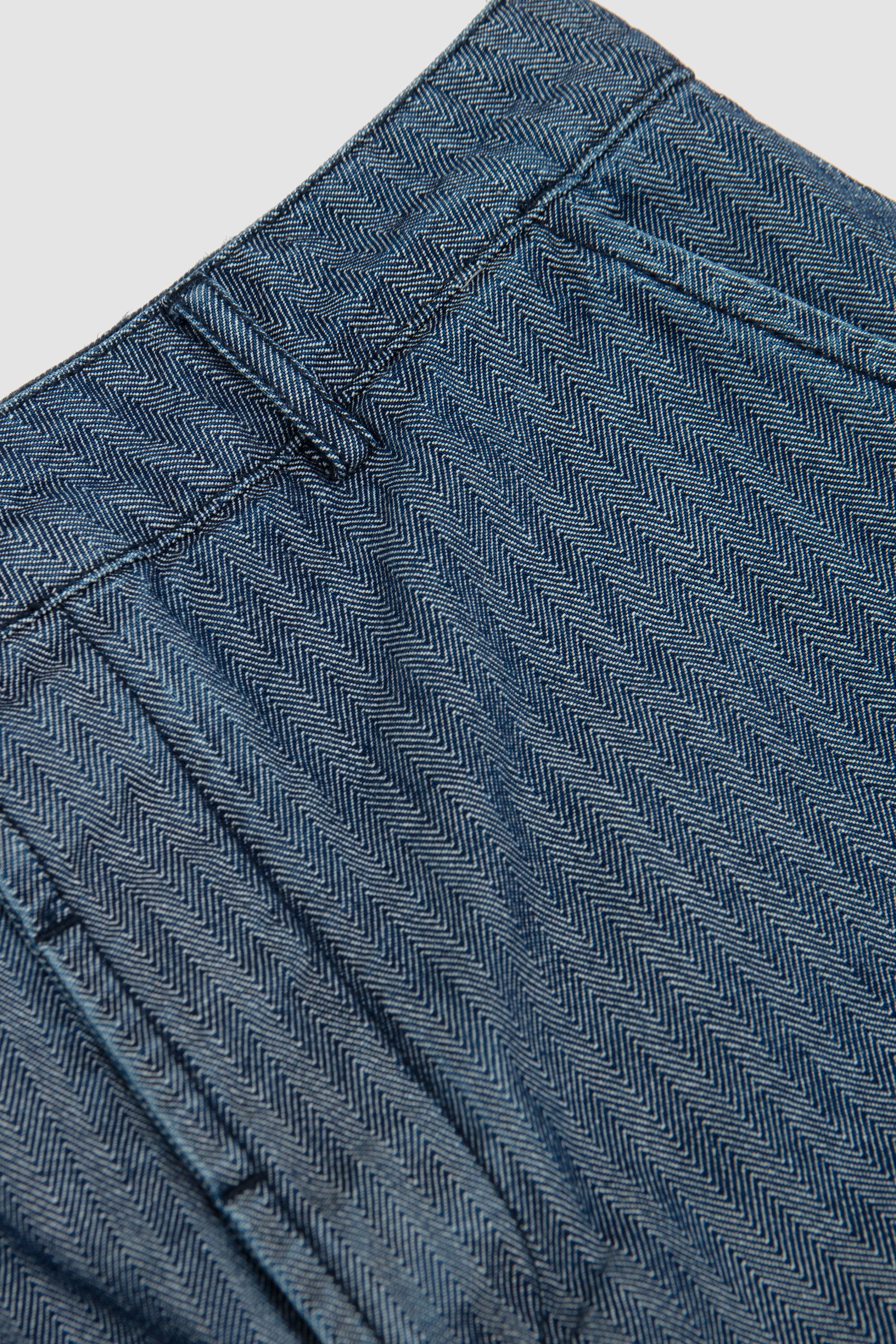 Military Chino Denim Herringbone Indigo_2