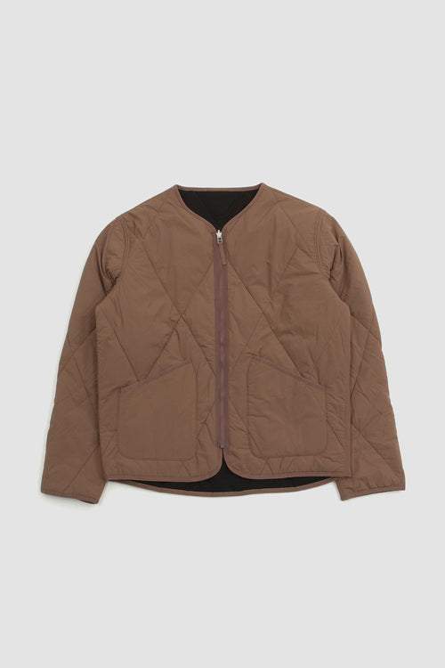 SPORTIVO STORE_Reversible Military Liner Jacket Brown/Black