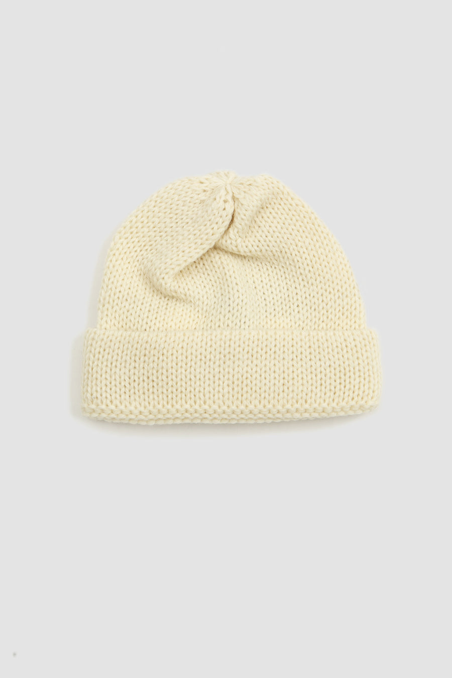 SPORTIVO STORE_Short Watch Cap British Wool Ecru