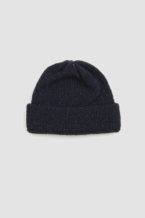 SPORTIVO STORE_Short Watch Cap British Wool Navy