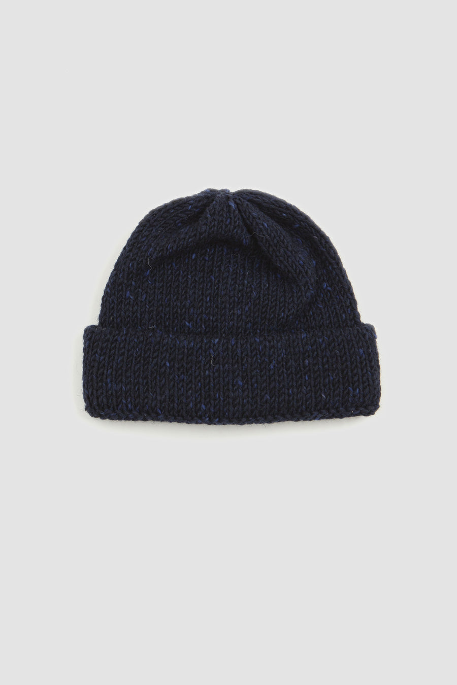 SPORTIVO STORE_Short Watch Cap British Wool Navy