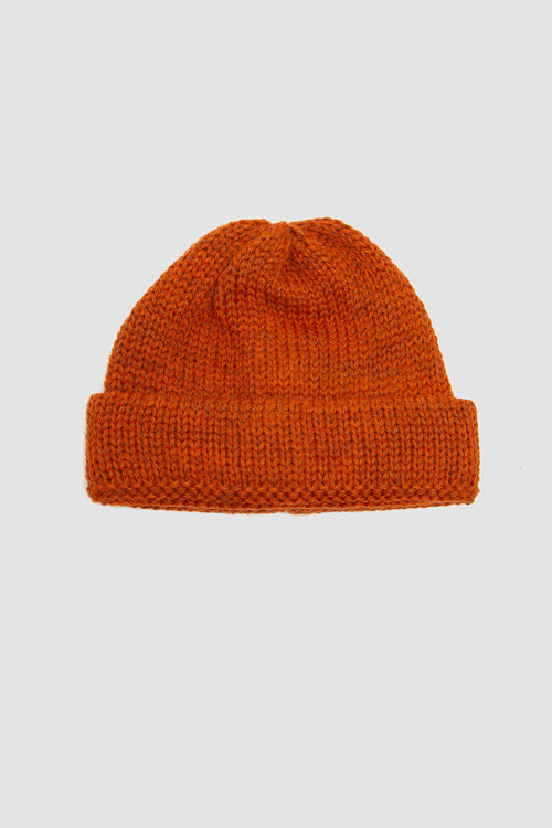 SPORTIVO STORE_Short Watch Cap British Wool Rust