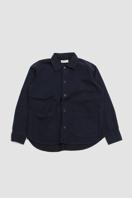 SPORTIVO STORE_Travail Overshirt Nebreska Cotton Navy