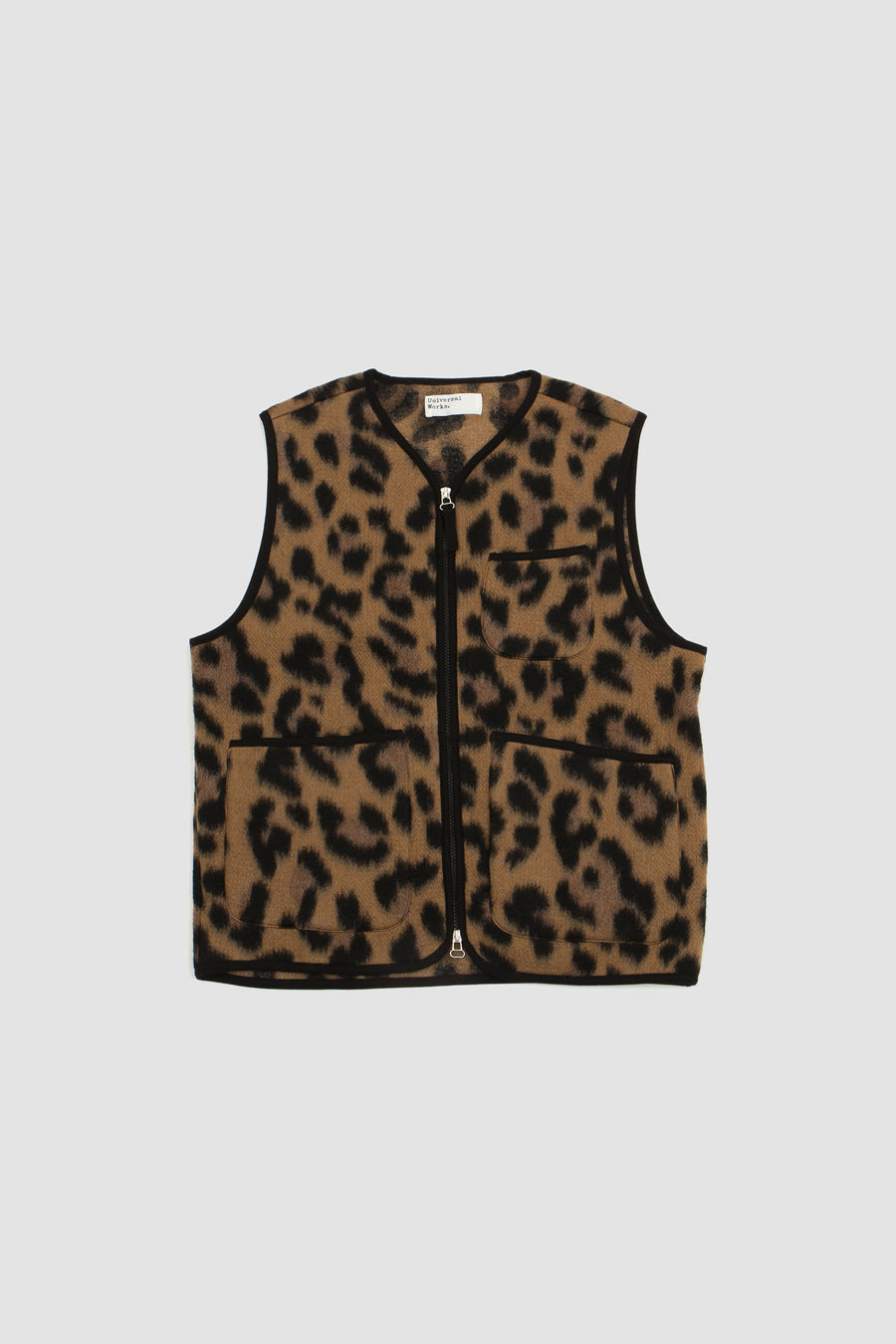 SPORTIVO STORE_Zip Gilet Montenero Fleece Cumin